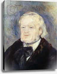 Постер Ренуар Пьер (Pierre-Auguste Renoir) Portrait of Richard Wagner 1882