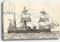 Постер Школа: Английская 19в. HMS Alexandra, from 'The National Encyclopaedia', published by William Mackenzie, late 19th century