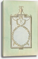 Постер Йенн Джон Design for a Mirror Surmounted by a Vase