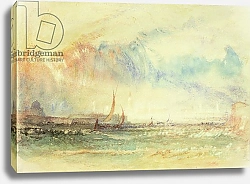 Постер Тернер Уильям (William Turner) Storm at Sunset, Venice, c.1840