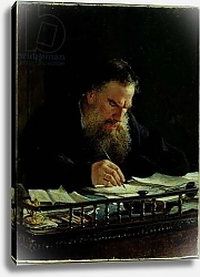 Постер Portrait of Lev Tolstoy