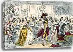 Постер Лич Джон Evening Party, Time of Charles II