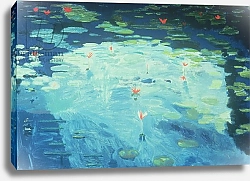 Постер Миши Давид (совр) The Waterlily Pond, 1994