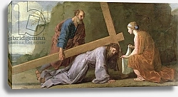 Постер Лесюер Эсташ Christ Carrying the Cross, c.1651