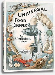 Постер Форбс .Лито The universal food chopper and a few of the things it chops