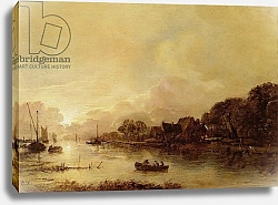 Постер Ниер Арт River landscape 1