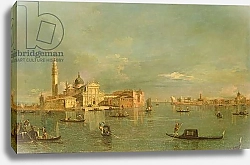 Постер Гварди Франческо (Francesco Guardi) A View of San Giorgio Maggiore
