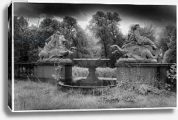 Постер Мардсен Симон (чбф) A fountain at Sanssouci Park, Potsdam