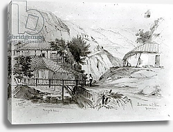 Постер Мартенс Конрад Berger's House, Valparaiso, 1834