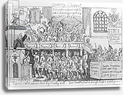 Постер Хогарт Вильям (последователи) Oratory Chappel, c.1746