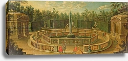 Постер Школа: Французская The Bosquet des Domes at Versailles