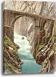 Постер Швейцария. Чёртов мост