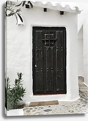 Постер Старая деревянная дверь