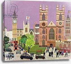 Постер Купер Уильям (совр) The Five Towers of Westminster