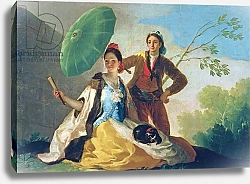 Постер Гойя Франсиско (Francisco de Goya) The Parasol, 1777