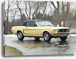 Постер Mustang GT Convertible '1968