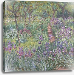 Постер Моне Клод (Claude Monet) The Artist’s Garden in Giverny, 1900