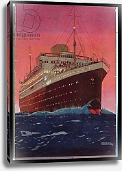 Постер Шоэсмит Кеннет The Liner M.V. Alcantara at Sea, 1928