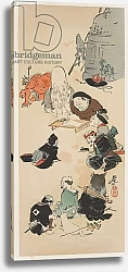 Постер Дзэсин Сибата Gathering of O_tsu-e Characters
