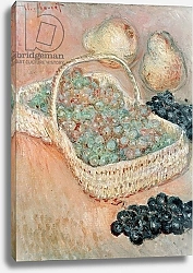 Постер Моне Клод (Claude Monet) The Basket of Grapes, 1884