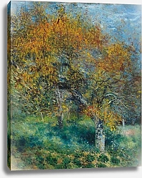 Постер Ренуар Пьер (Pierre-Auguste Renoir) The Pear Tree; Le Poirier, c.1870