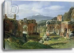 Постер Михалон Ашиль Ruins of the Theatre at Taormina