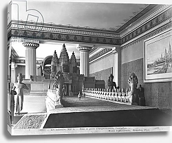 Постер Неизвестен Bridge and doorway of Angkor Thom, c.1912