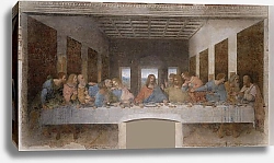 Постер Леонардо да Винчи (Leonardo da Vinci) Тайная вечеря