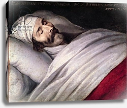 Постер Шампень Филипп Cardinal Richelieu on his Deathbed