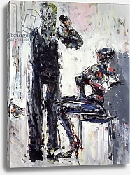 Постер Финер Стефан (совр) David Bowie and Iman, 1995