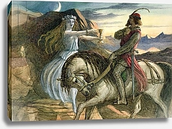 Постер Дойл Ричард A Fairy and a Knight