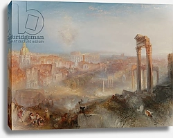 Постер Тернер Уильям (William Turner) Modern Rome, Campo Vaccino, 1839