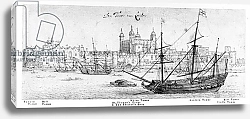 Постер Холлар Вецеслаус (грав) The Tower of London, c.1637-41