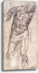 Постер Микеланджело (Michelangelo Buonarroti) Figure Study 3