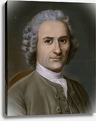 Постер Школа: Немецкая Portrait of a man with a powdered wig