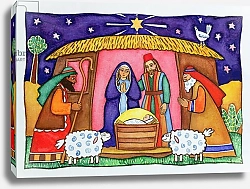 Постер Бакстер Кэти (совр) Nativity Scene