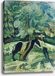 Постер Сутин Хаим Man with Horse, c.1920