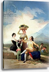 Постер Гойя Франсиско (Francisco de Goya) Autumn, or The Grape Harvest, 1786-87