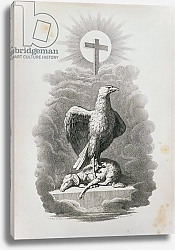 Постер Перкинс (грав) An Allegory of Rome, engraved by B.Barloccini, 1849