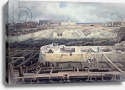 Постер Картер Генри Construction of Docks 2