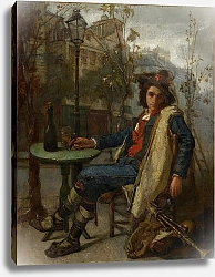 Постер Котур Томас Young Italian Street Musician, c.1877