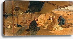 Постер Гудолл Фредерик Arabs in the Desert, 1871