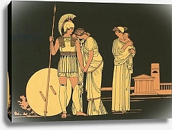Постер Флексман Джон The meeting of Hector and Andromache