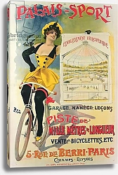 Постер Poster advertising the Palais-Sport in Paris, c.1895