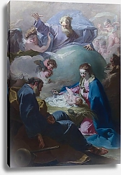 Постер Питтони Джованни Рождение с Богом-Отцом и Святым Духом