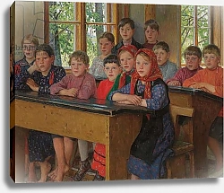 Постер Богданов-Бельский Николай The Schoolroom, 1938