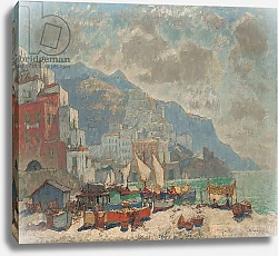 Постер Горбатов Константин View of Amalfi in the Morning Light,