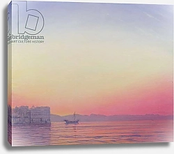 Постер Харе Дерек (совр) Sunset at Lake Palace, Udaipur