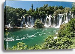 Постер Босния и Герцеговина. Водопады  Kravica 