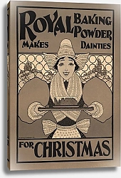 Постер Пэриш Максфилд Royal Baking Powder makes dainties for Christmas